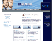 Tablet Screenshot of amtelecom.nl
